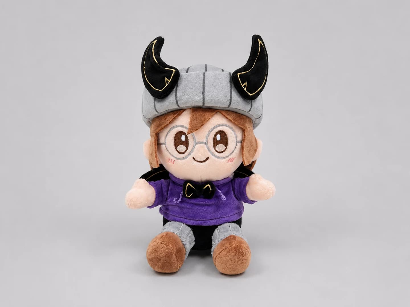 IzPurble Plushie, front view